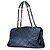 Bolso de compras chic de caviar iridiscente acolchado azul Chanel Azul oscuro - vista 2
