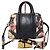 Borsa a tracolla in pelle stampata Lucrezia di Givenchy Nero Multicolore
