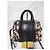 Borsa a tracolla in pelle stampata Lucrezia di Givenchy Nero Multicolore - vista 3
