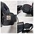 Borsa a vita/bumbum MCM in nylon e pelle Jamison a triplo scomparto nera Nero - vista 6