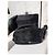 Borsa a vita/bumbum MCM in nylon e pelle Jamison a triplo scomparto nera Nero - vista 7