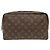 Pochette Monogram True Toilet 28 Louis Vuitton Marrone Monogramma