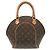 Borsa a mano Monogram Ellipse PM Louis Vuitton Marrone Monogramma - vista 2