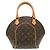 Borsa a mano Monogram Ellipse PM Louis Vuitton Marrone Monogramma - vista 3