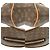 Borsa a mano Monogram Ellipse PM Louis Vuitton Marrone Monogramma - vista 8