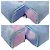 Pochette Fendi Zucca Marble FF Porpora Giallo Blu chiaro - vista 4