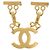 Spilla in oro Chanel Coco Mark D'oro