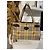 Brook Burberry Tote Bag Beige Beschichtetes Canvas Weiß - Ansicht 2