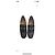 Mocassini Gucci Brixton in pelle nera Nero - vista 3