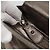 Borsa a mano in pelle Gancini Sofia di Salvatore Ferragamo 2way Argento Auth 101090 - vista 16