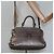 Borsa a mano in pelle Gancini Sofia di Salvatore Ferragamo 2way Argento Auth 101090 - vista 25