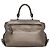 Borsa a mano in pelle Gancini Sofia di Salvatore Ferragamo 2way Argento Auth 101090 - vista 3