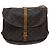 LOUIS VUITTON Borsa a Spalla Monogram Saumur 35 M42254 LV Auth BA055 Monogramma - vista 3