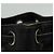 Borsa a spalla CHANEL in pelle caviar nera con CC argento Auth BA125 Nero - vista 15