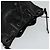 Borsa a spalla CHANEL in pelle caviar nera con CC argento Auth BA125 Nero - vista 6