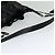 Borsa a spalla CHANEL in pelle caviar nera con CC argento Auth BA125 Nero - vista 7