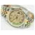 ROLEX Datejust SS xYG combination ivory pyramid Roman 16233 W series Mens Silvery Steel  ref.2071271