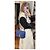 SAINT LAURENT Borse T. Pelle Blu - vista 13