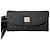 Christian Dior Dior Oblique Monogramm Canvas Continental Geldbörse Schwarz