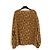 Chloé alrededor de 1985 Top FR38 Marrón Caqui Boteh Blusa de Seda UK10 US8 Chloe Multicolor - vista 5