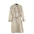Autre Marque Trench coat de algodón marrón Castaño