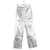 Autre Marque Silver straight pants Silvery Polyester  ref.2071668