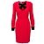 Moschino Couture Midi Kleid Rot