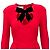 Moschino Couture Midi Kleid Rot - Ansicht 4
