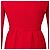 Moschino Couture Midi Kleid Rot - Ansicht 6