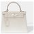 Hermès Sac HERMES Kelly 25 en Cuir Gris - 102532