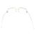 Chanel CC Logo Silber Klare Randlose Sonnenbrille 4068 - Ansicht 2