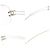 Chanel CC Logo Silber Klare Randlose Sonnenbrille 4068 - Ansicht 8