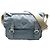 Borsa a tracolla incrociata Prada Sport in nylon blu chiaro con tracolla in pelle e logo