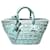Balenciaga Bistro Basket XS Handbag 671342 Blue Leather  ref.2071893