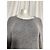 Vestido Mini Fleurine Khaite en Cachemira Gris - vista 10
