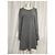 Vestido Mini Fleurine Khaite en Cachemira Gris - vista 7