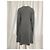 Vestido Mini Fleurine Khaite en Cachemira Gris - vista 9
