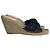 Sandali espadrille con zeppa Loeffler Randall in pelle nera