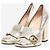Gucci Talons à franges Gold Marmont - taille UK 2 - vue 2