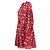 Abito Mini Stampato Floreale Marigold Ulla Johnson in Cotone Rosso - vista 2