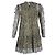 Abito Mini Stampa Leopardo Amira Ulla Johnson in Cotone Multicolore - vista 3