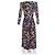 Abito midi con stampa floreale Moyranid di Isabel Marant in velluto multicolore - vista 6