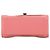 Cartera de Cadena Trendy CC Chanel Mini Chevron de Cuir de Cordero Rosa - vista 3