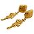 Orecchini a clip Mademoiselle Gold di Chanel D'oro