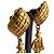 Orecchini a clip Mademoiselle Gold di Chanel D'oro - vista 7