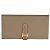 Hermès Cartera Larga Soufflé Bearn Hermes Gris pardo