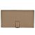 Hermès Cartera Larga Soufflé Bearn Hermes Gris pardo - vista 2
