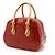 Borsa Summit Drive in Monogram Vernis di Louis Vuitton Rosso - vista 3