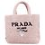 Prada Kleine Häkel-Tote Pink