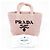 Prada Kleine Häkel-Tote Pink - Ansicht 10